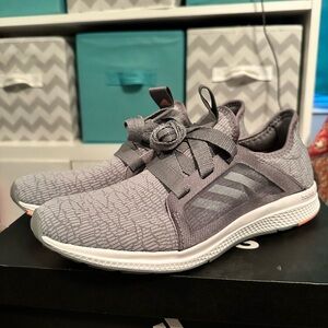 New in Box Adidas Lux Edge Women's Textured Gray Athletic Shoes (Retired Design)
